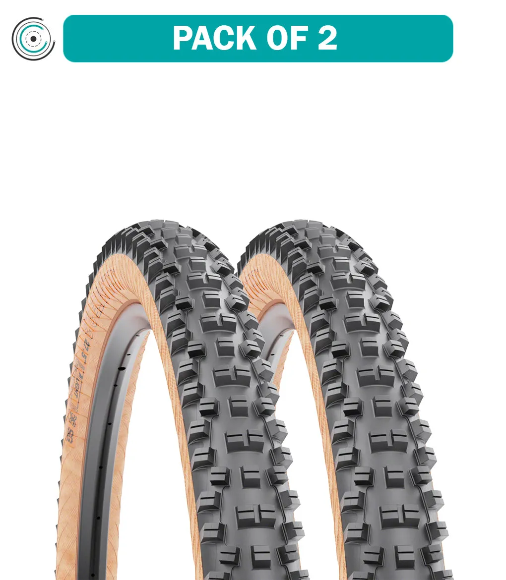 2 Pack WTB Vigilante Tires 29 x 2.3 TCS Tubeless Folding Black/Tan Light W010-0914