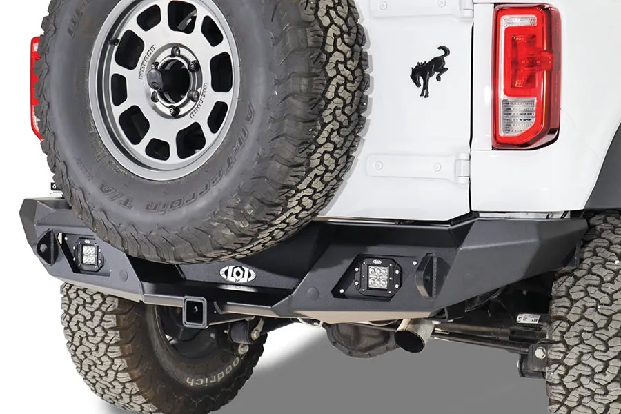 2021  Ford Bronco LOD Offroad Destroyer Rear Bumper Only, Black