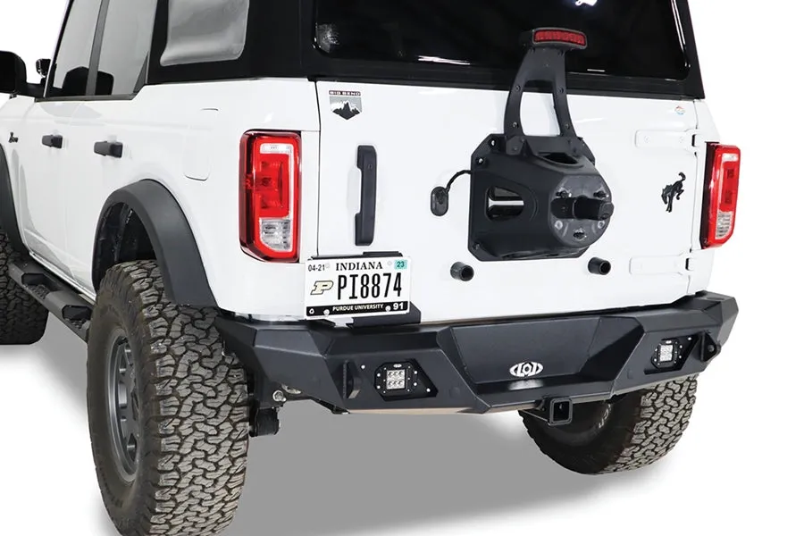 2021  Ford Bronco LOD Offroad Destroyer Rear Bumper Only, Black