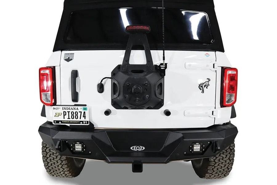 2021  Ford Bronco LOD Offroad Destroyer Rear Bumper Only, Black