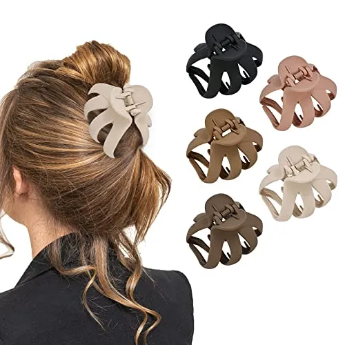 (5 Pcs) Octopus Hair Claw Clips | Lolalet