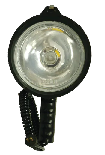 AAA Hand Held Spotlight with Connector