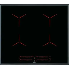 AEG 60cm 4 Zone Induction Cooktop - Pure Black