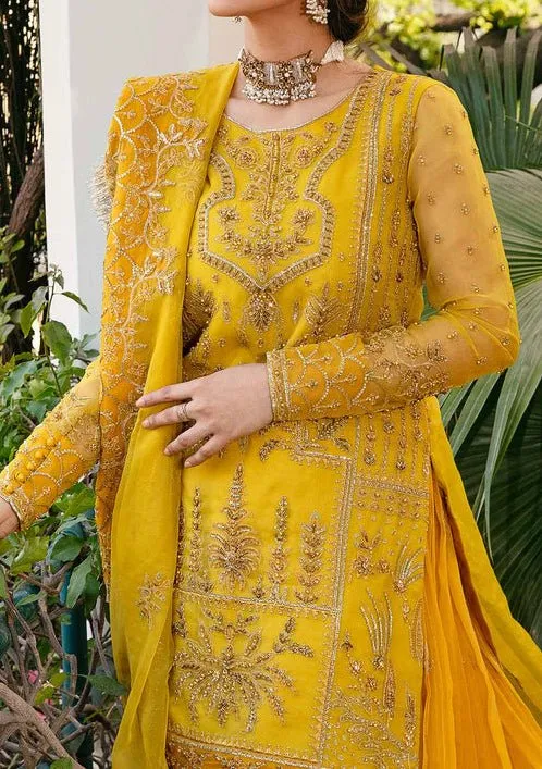 Akbar Aslam Cailin Pakistani Organza Lehenga Suit