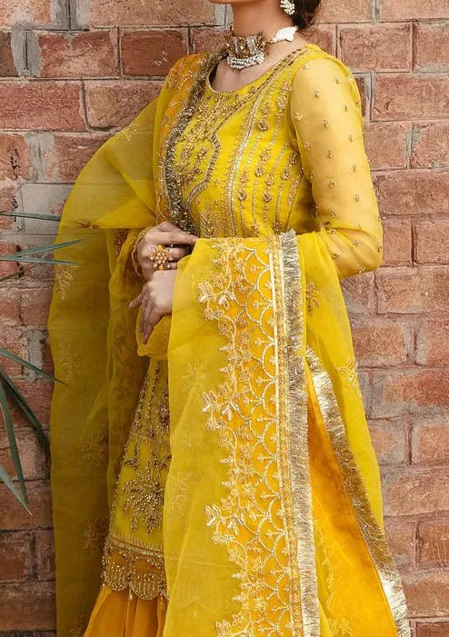 Akbar Aslam Cailin Pakistani Organza Lehenga Suit