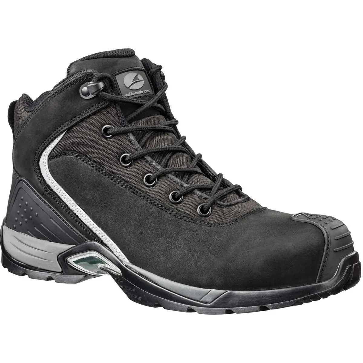 Albatros Runner XTS Mid Safety Boot Black