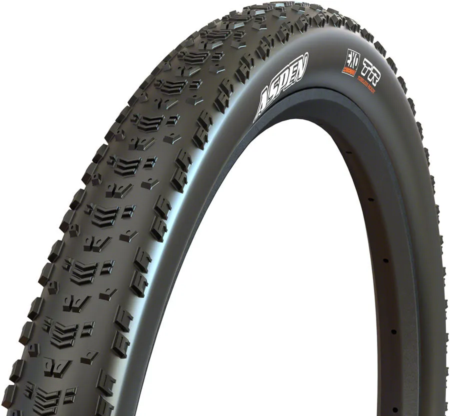 Aspen Tire - 29 X 2.4, Tubeless, Folding, Black, Maxxspeed, Exo, Wide Trail, E-25