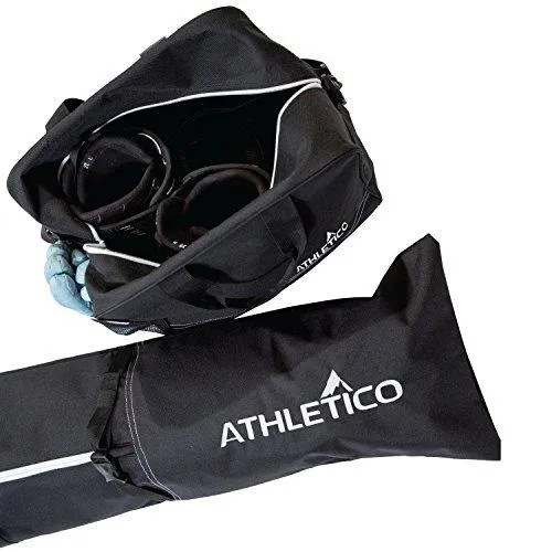 Athletico Padded Two-Piece Ski and Boot Bag Combo