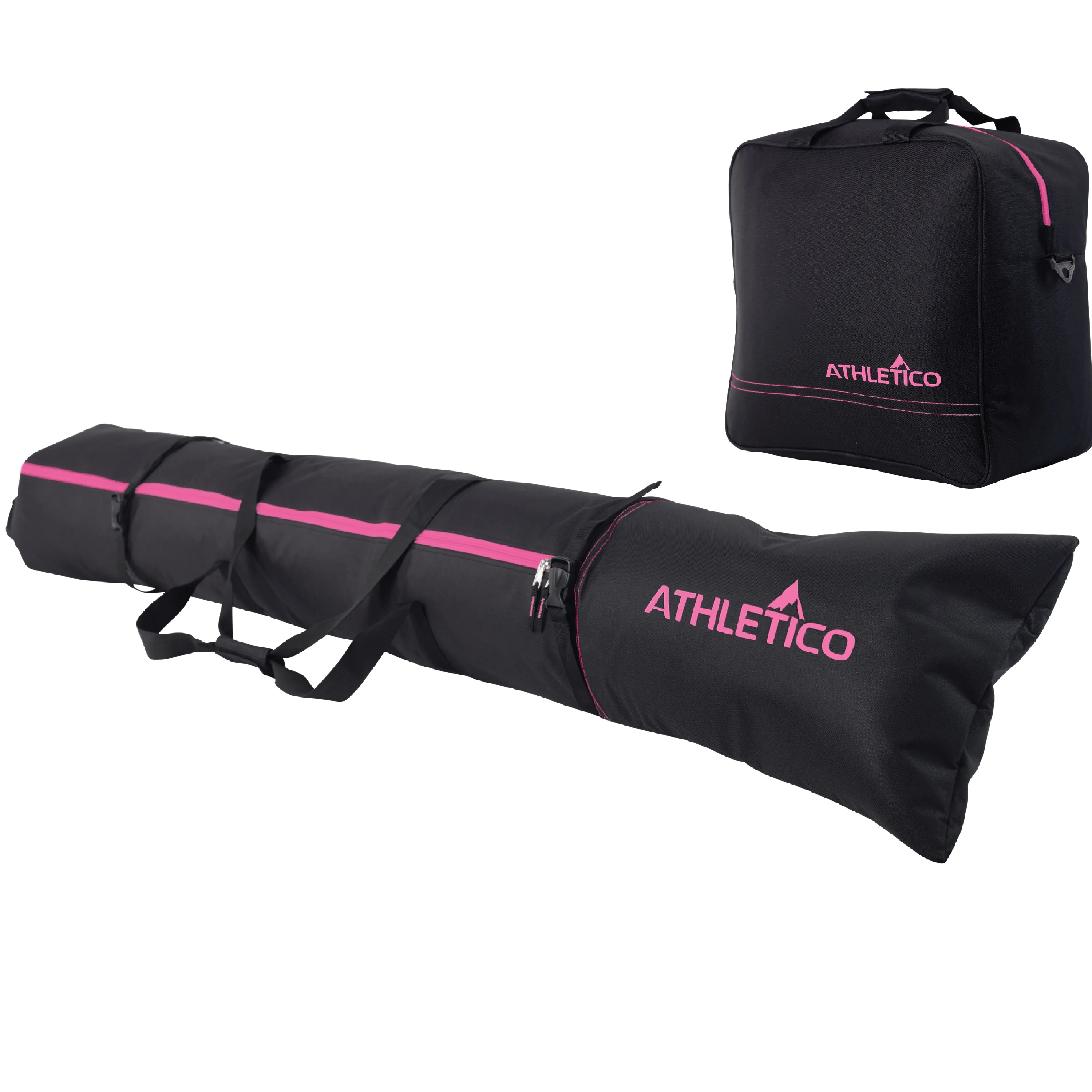 Athletico Padded Two-Piece Ski and Boot Bag Combo