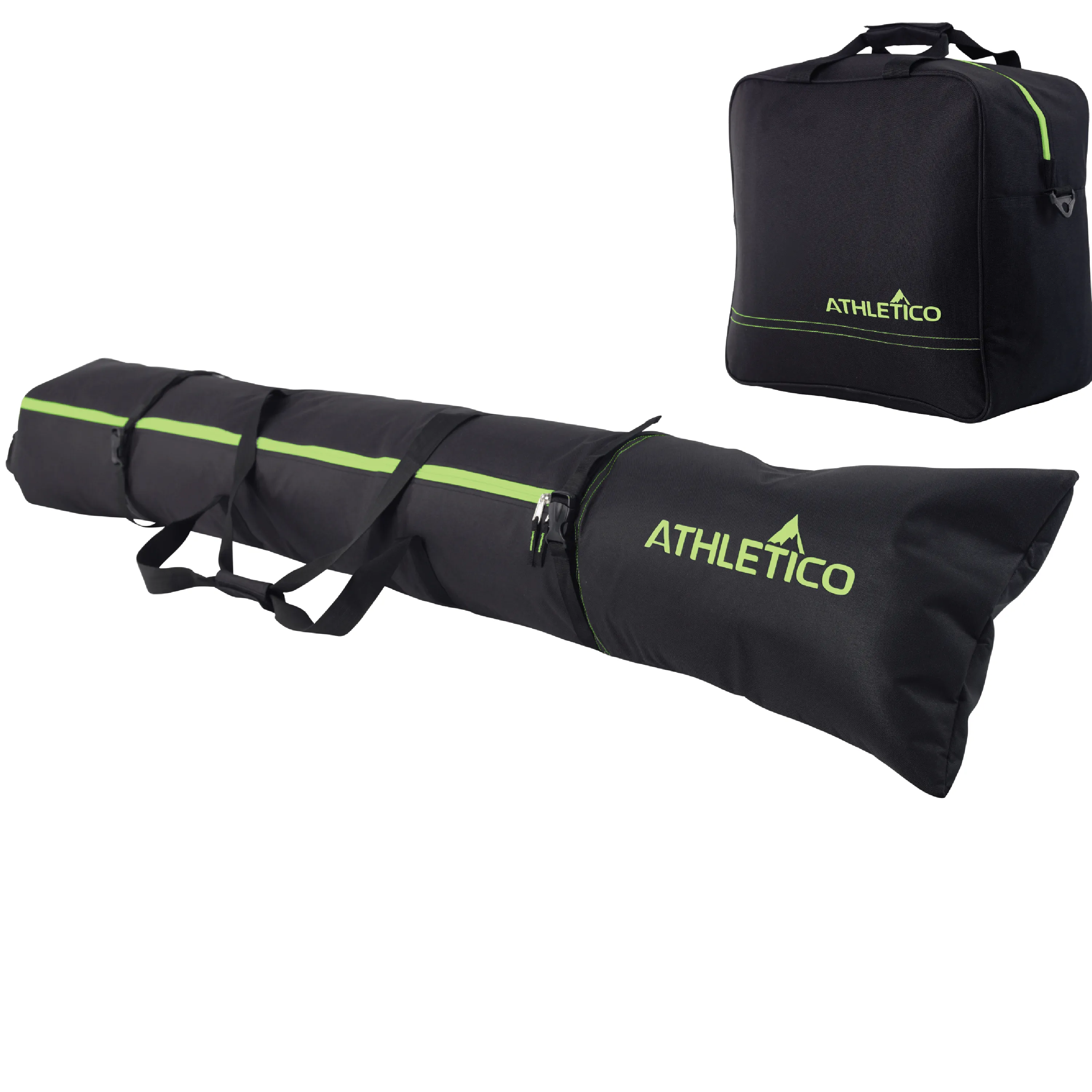 Athletico Padded Two-Piece Ski and Boot Bag Combo