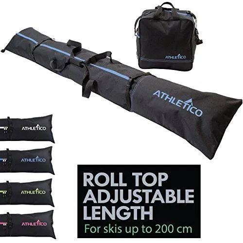 Athletico Two-Piece Ski and Boot Bag Combo