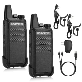 Baofeng GT-22 [2 Pack] 2W/0.5W FRS/PMR Radio