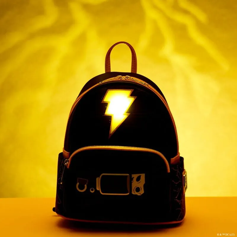 Black Adam Light Up Cosplay Mini Backpack