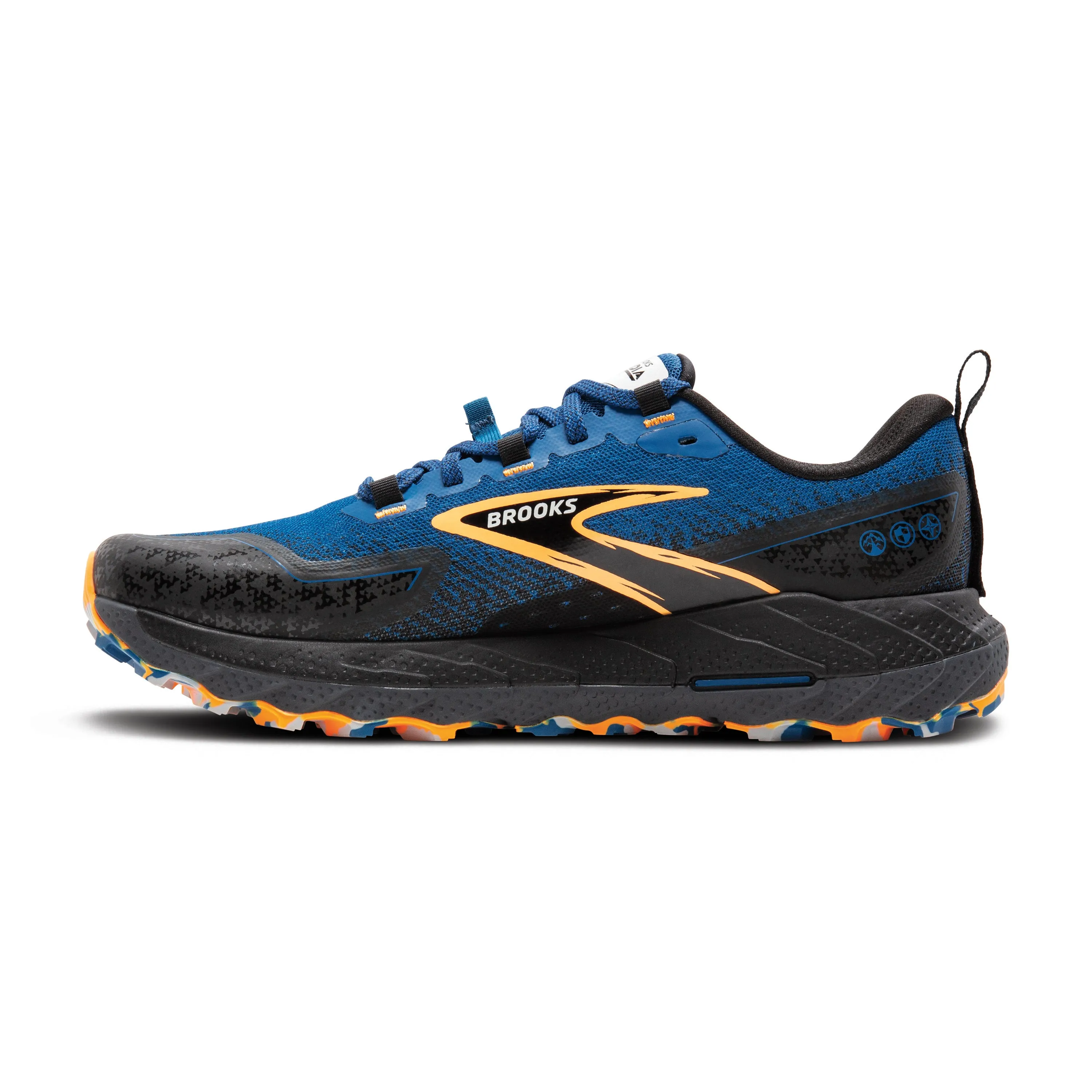 Brooks Cascadia 18 Men's - Blue Sapphire/Black/Orange