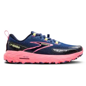 Brooks Cascadia 18 Womens | Grey Blue/pink/sunny Lime