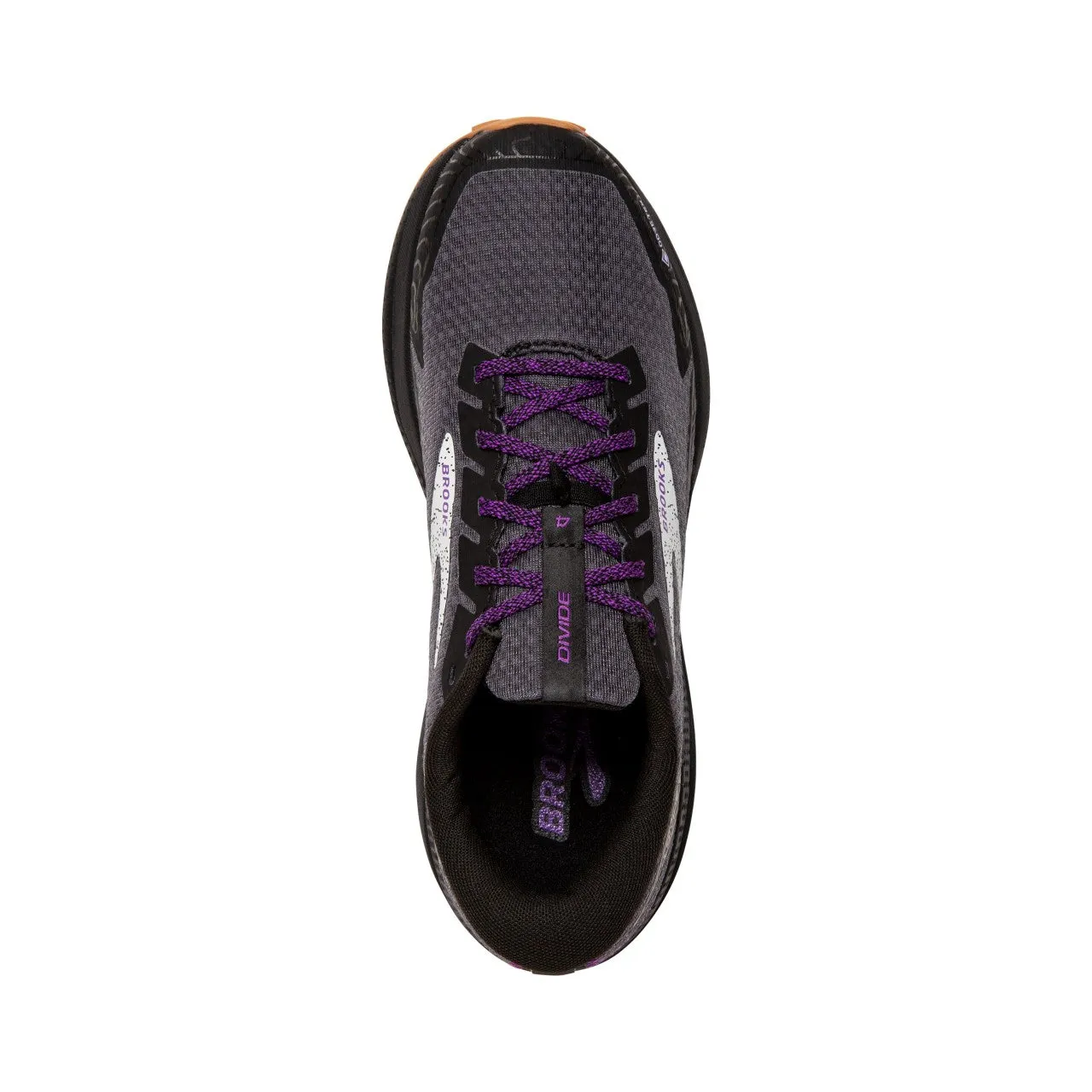 Brooks Divide 4 Goretex (Women's) - Black/Blackened Pearl/Purple