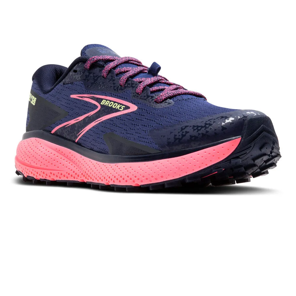 Brooks Divide 5  (Womens) - Grey Blue/Pink/Lime