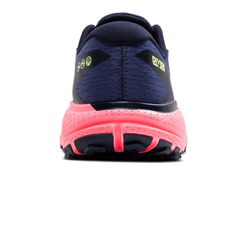 Brooks Divide 5  (Womens) - Grey Blue/Pink/Lime