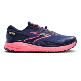 Brooks Divide 5  (Womens) - Grey Blue/Pink/Lime