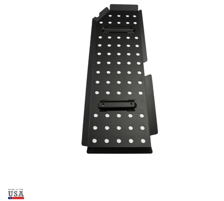 Cali Raised LED Fuel Tank Skid Plate For DCSB & AC Toyota Tacoma 2005 