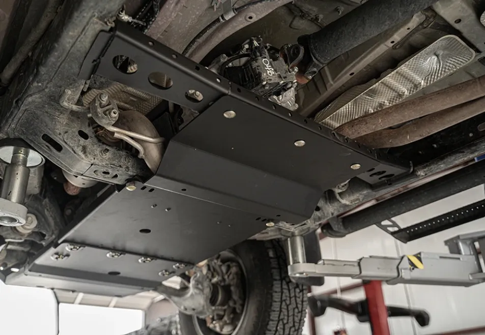 Cali Raised LED Transfer Case Skid Plate For Toyota Tacoma 2016 