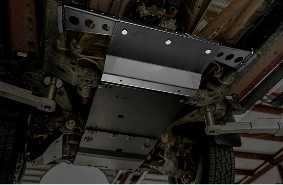 Cali Raised LED Transfer Case Skid Plate For Toyota Tacoma 2016 