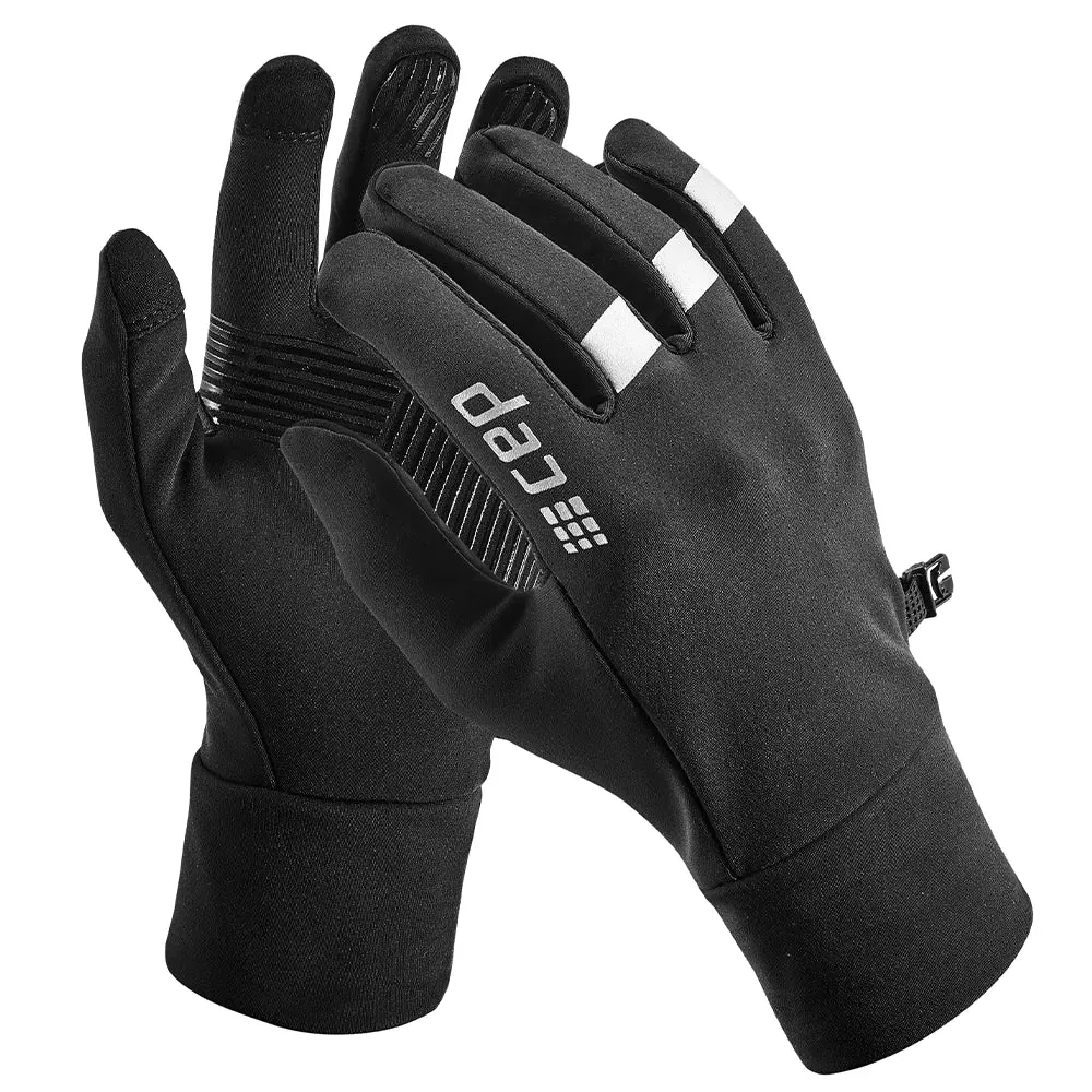 CEP | Winter Run Gloves | Unisex | Black