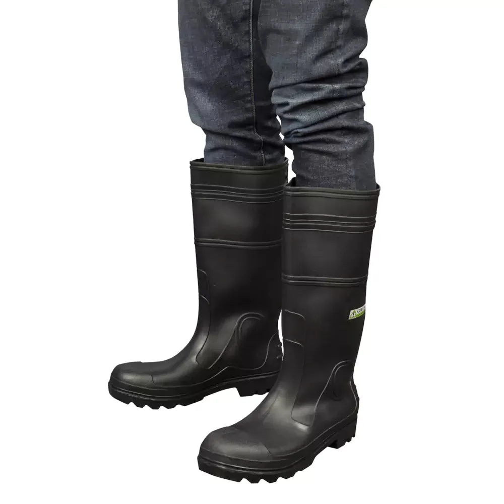 Cordova® Over-Sock Style PVC Safety Boots - Black - PB23