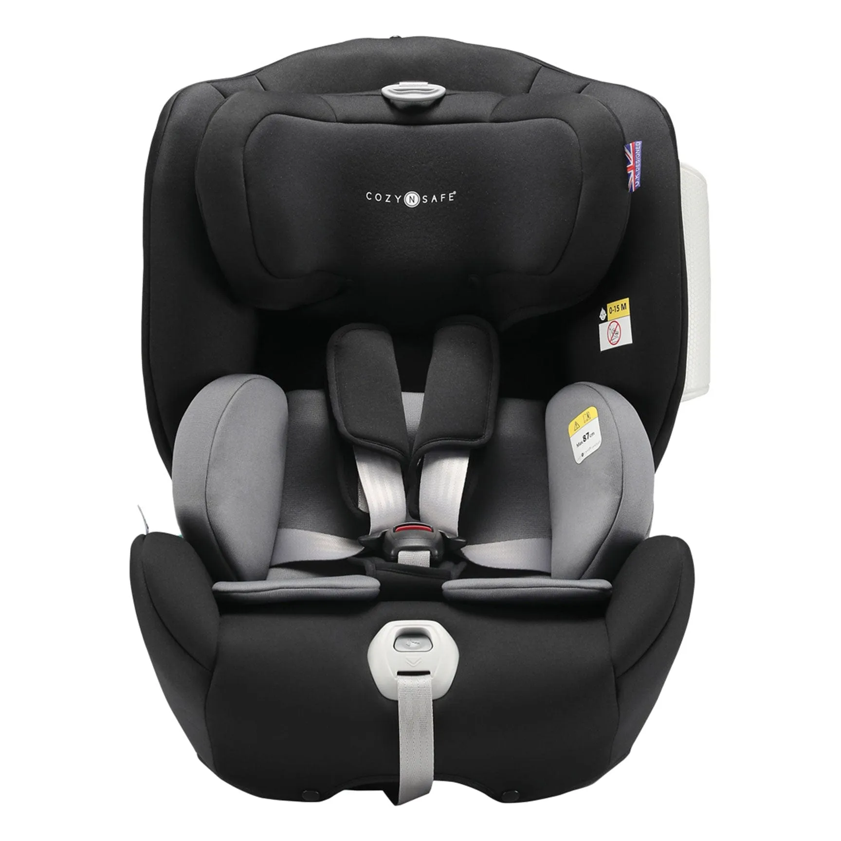 Cozy N Safe Lancelot i-Size Car Seat - Black/Grey