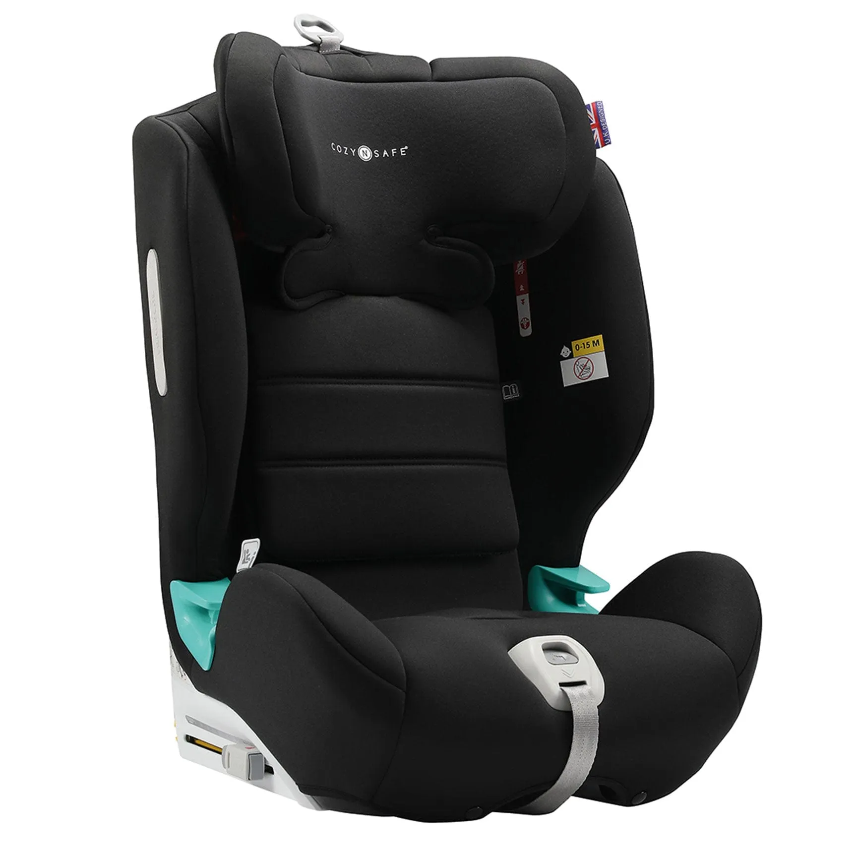 Cozy N Safe Lancelot i-Size Car Seat - Black/Grey