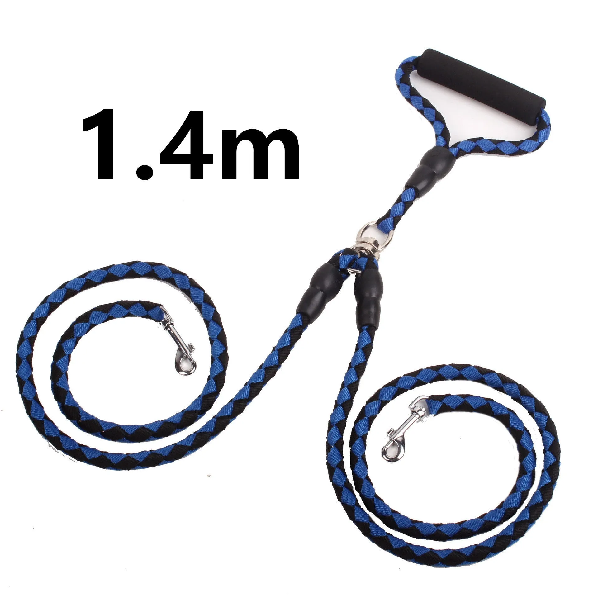 Double-Ended Traction Rope for Walking the Dog