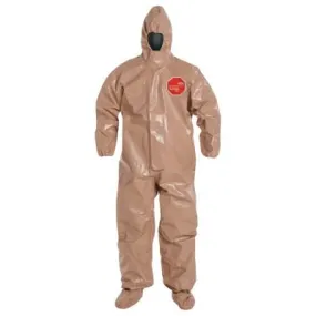 DuPont™ Tychem CPF3 with attached Hood, Socks and Boot Flap, , 2X-Large, C3128T-2X-BN