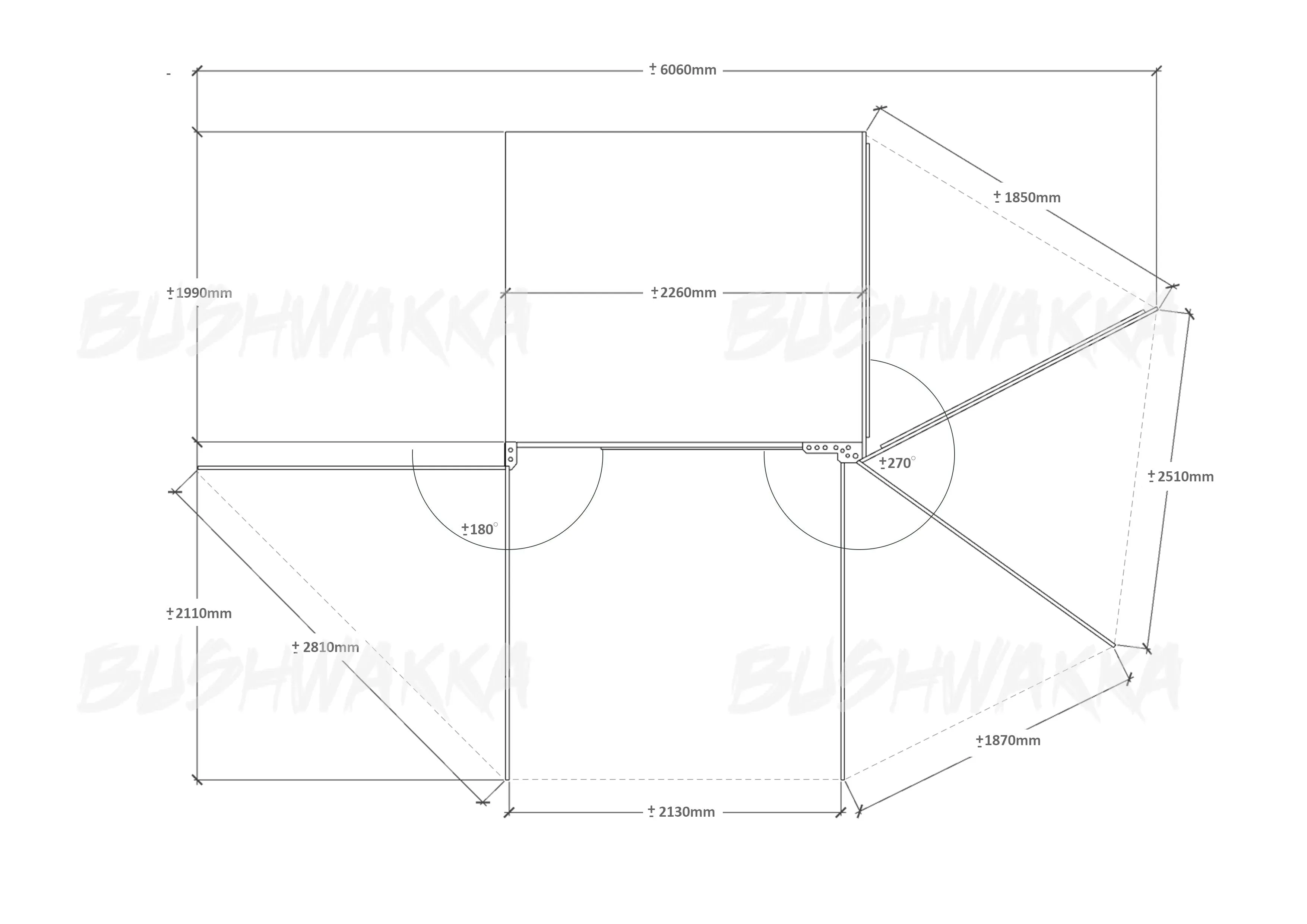 Extreme Darkness 270  Awning [OUT OF STOCK]