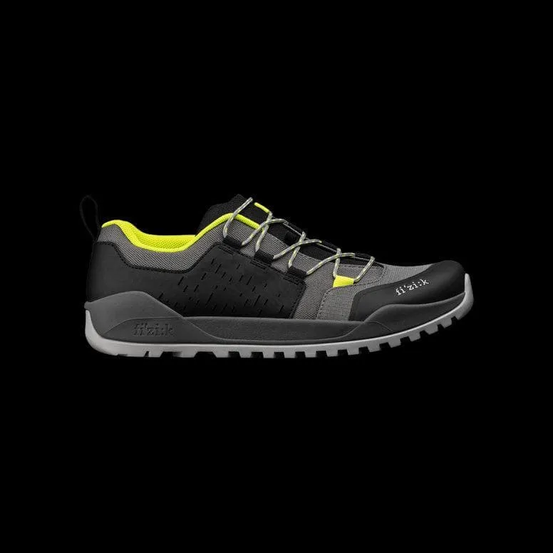 Fizik X2 Terra Ergolace Flat - Grey/Yellow - 37