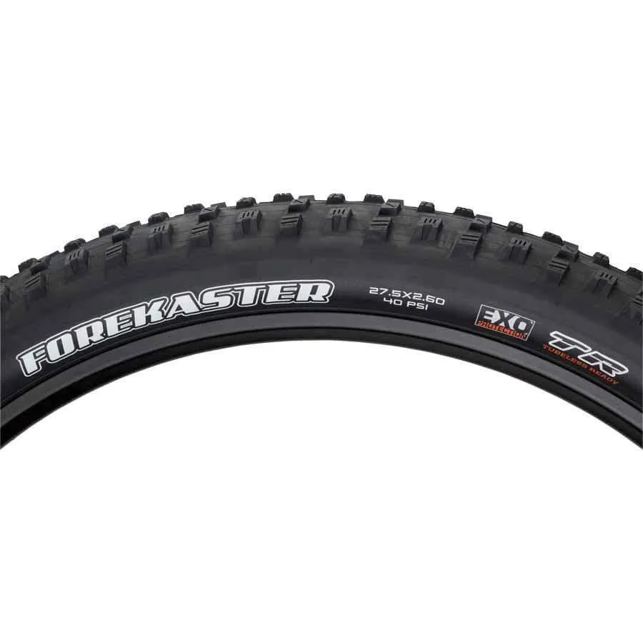 Forekaster Bike Tire: 27.5 x 2.6", 60tpi, Dual Compound, EXO, Tubeless Ready