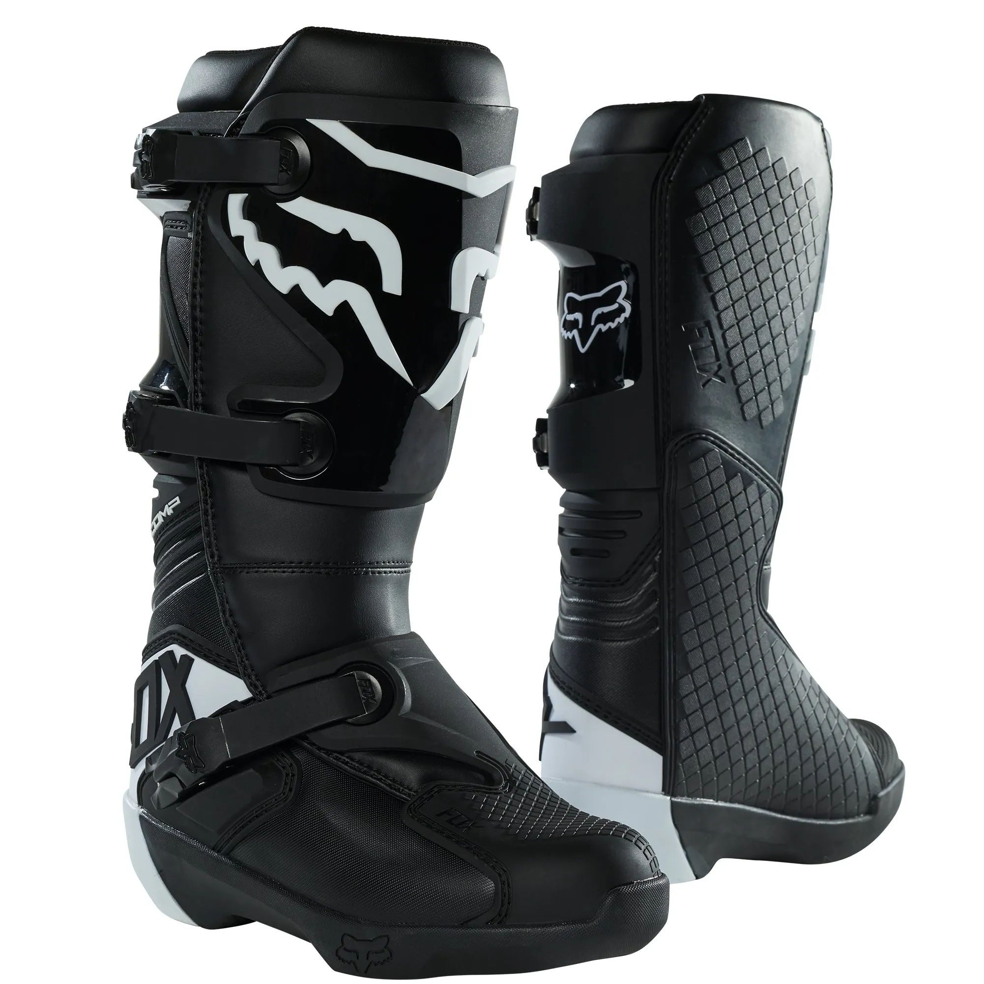 Fox Racing Womens Comp Buckle Offroad Boots Black