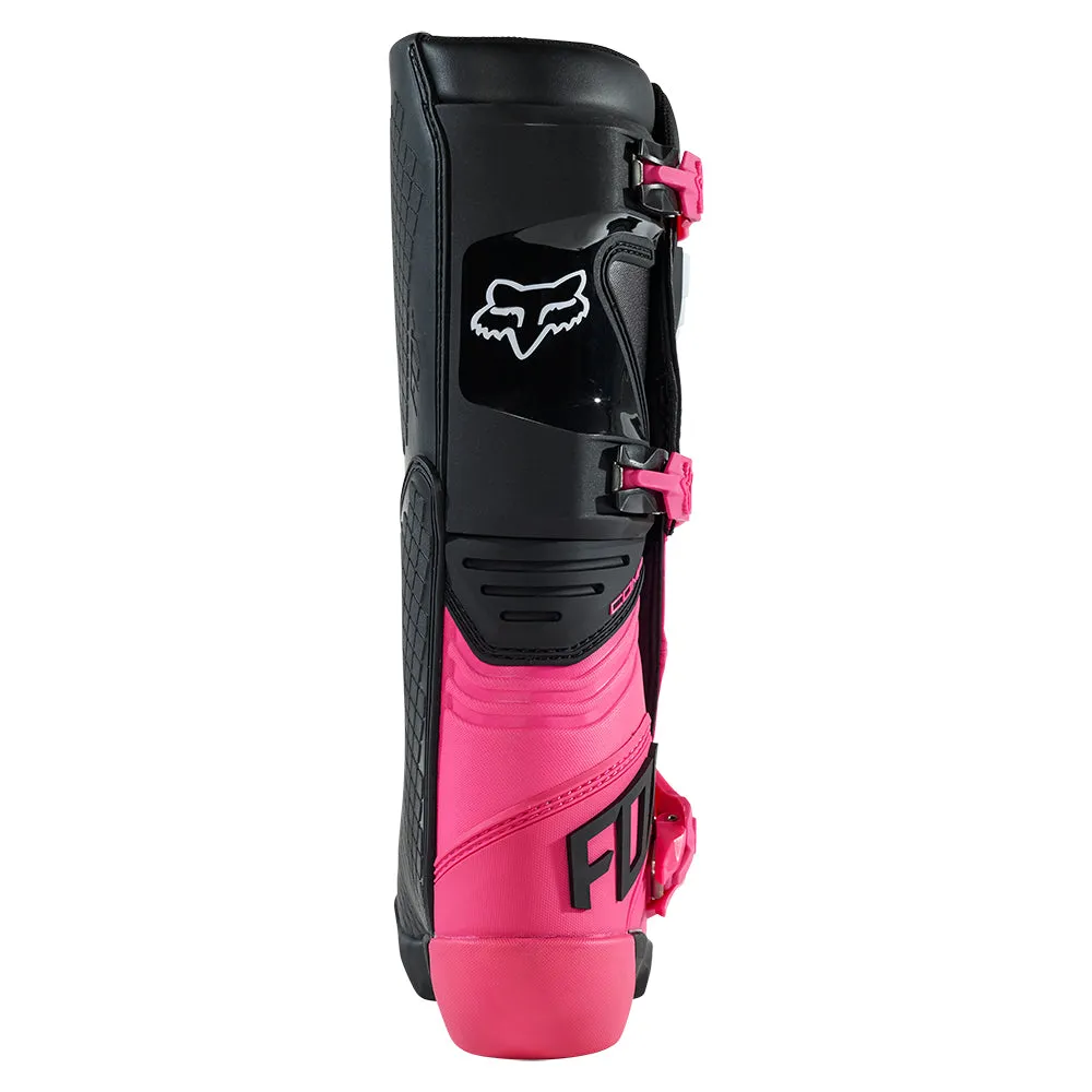 FOX WOMENS COMP BOOTS [BLACK/PINK]