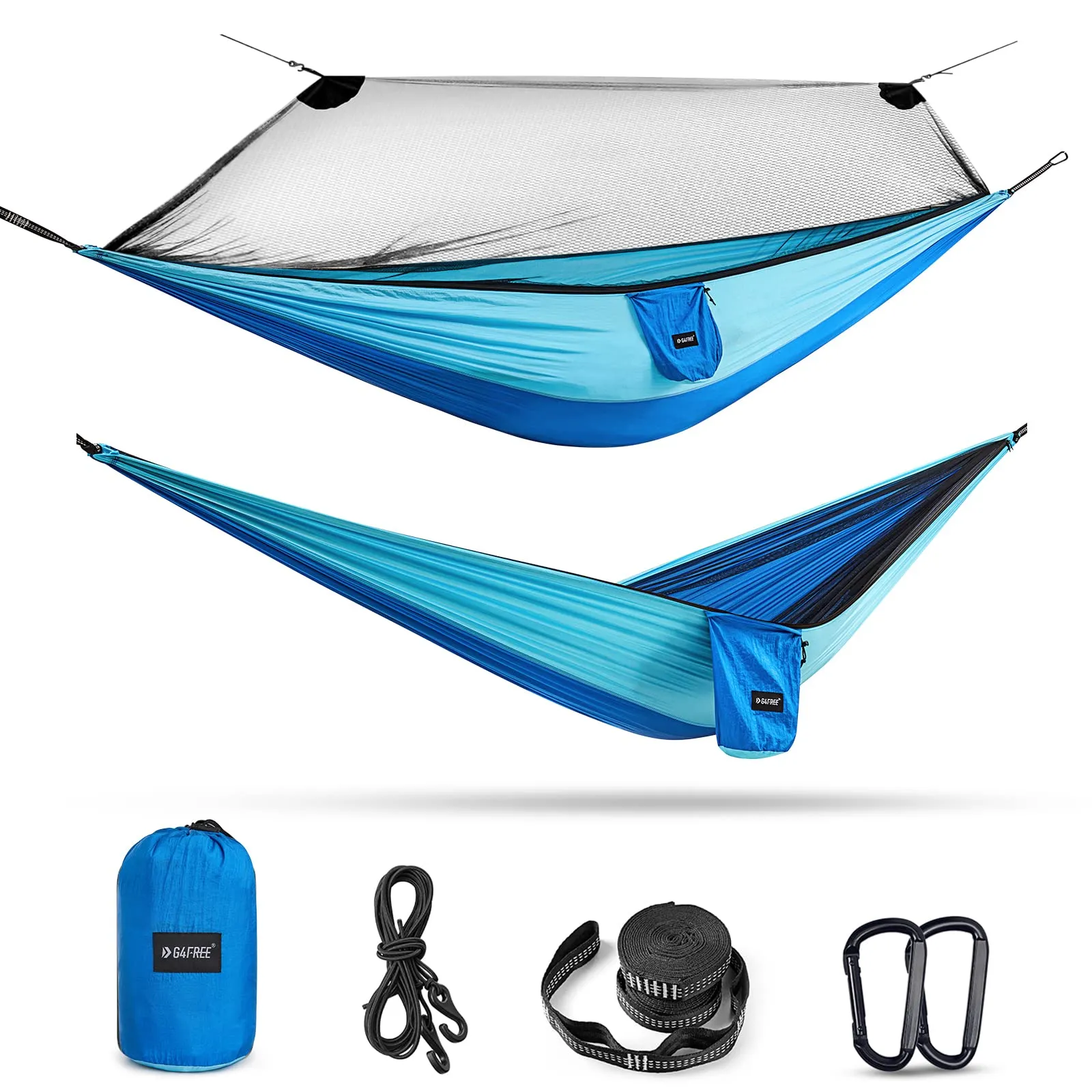 G4Free Camping Hammock with Mosquito Net