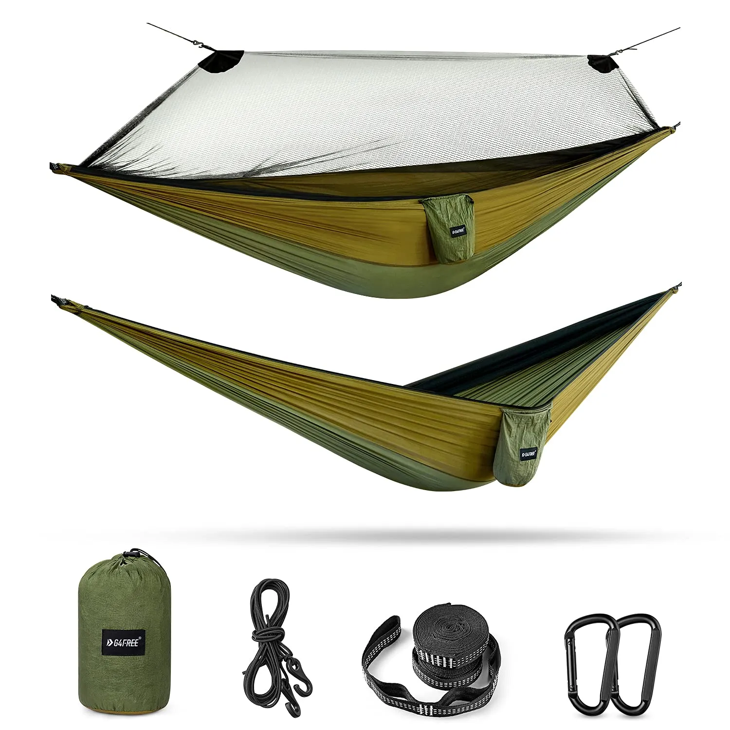 G4Free Camping Hammock with Mosquito Net