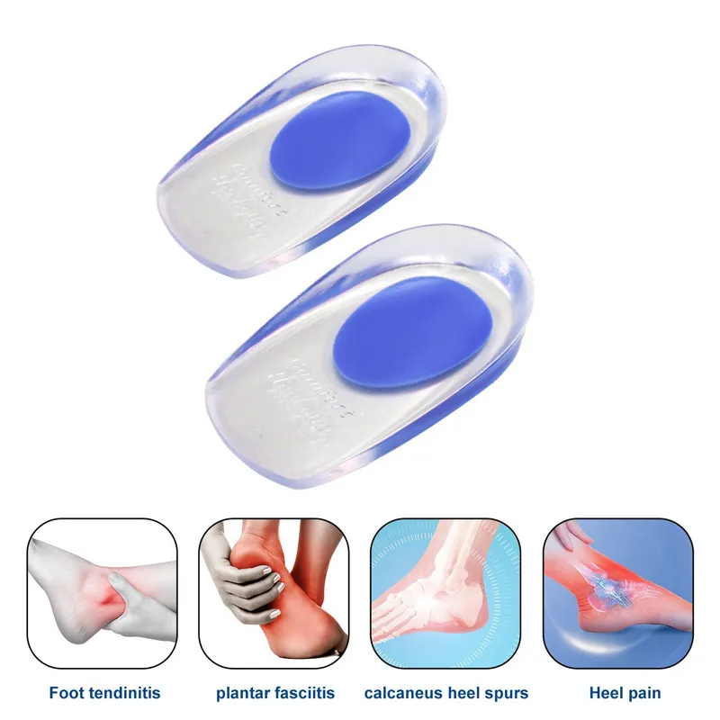 Gel Insole Silicone With Heel Cushion For Men's