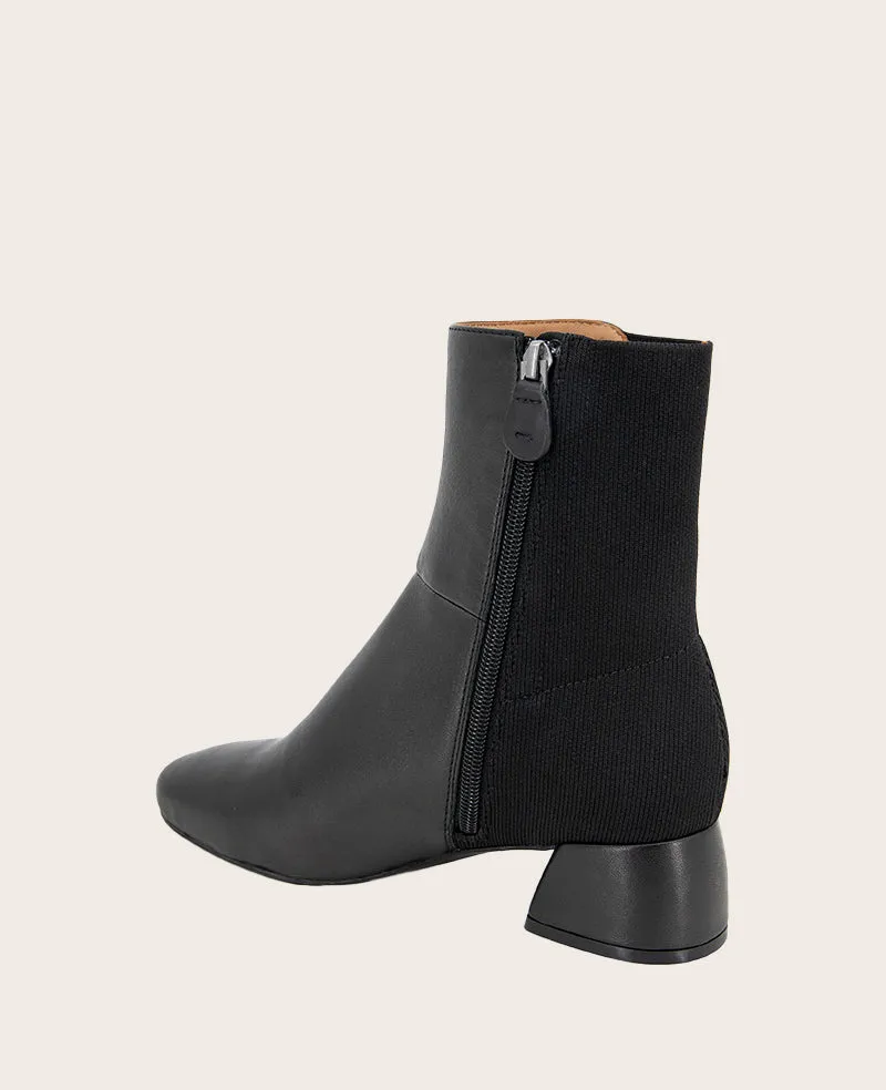 GENTLE SOULS - Emily Leather Elastic Side Zip Boot