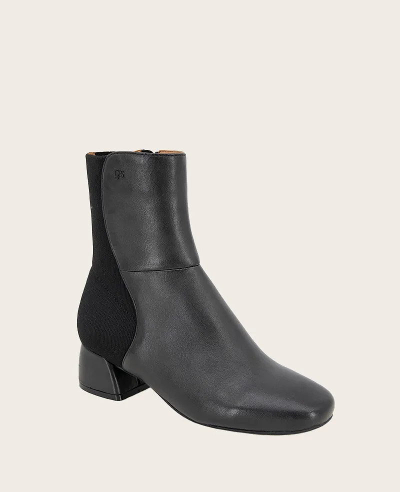 GENTLE SOULS - Emily Leather Elastic Side Zip Boot