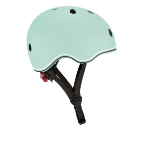 Globber Kids Helmet w/Flashing LED Light Xs/S - Mint 51-55 cm