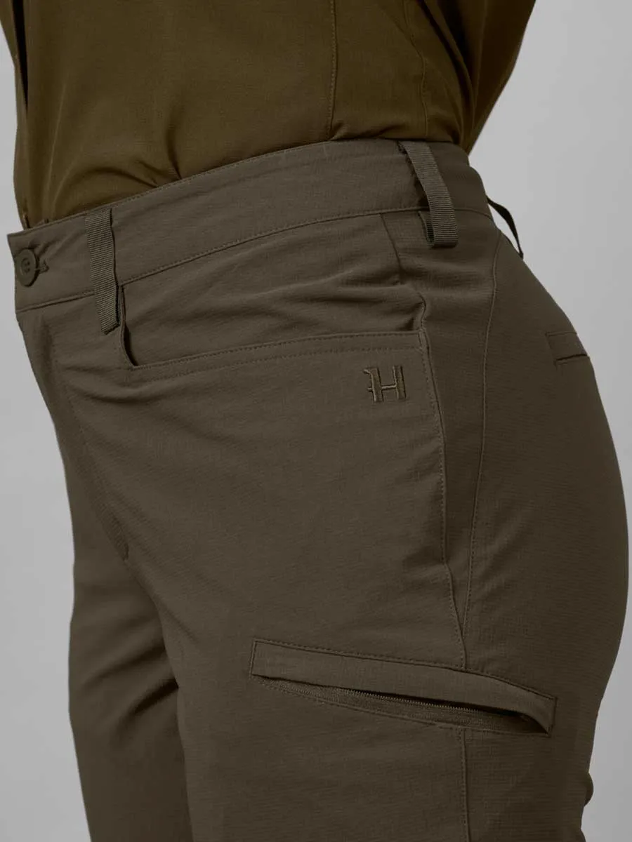 HARKILA Trail trousers - Ladies - Willow Green