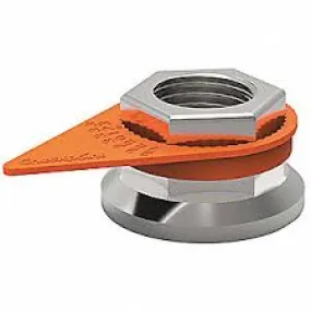 High Heat Loose Wheel Nut Indicator, 33mm, ORANGE | QTY 100