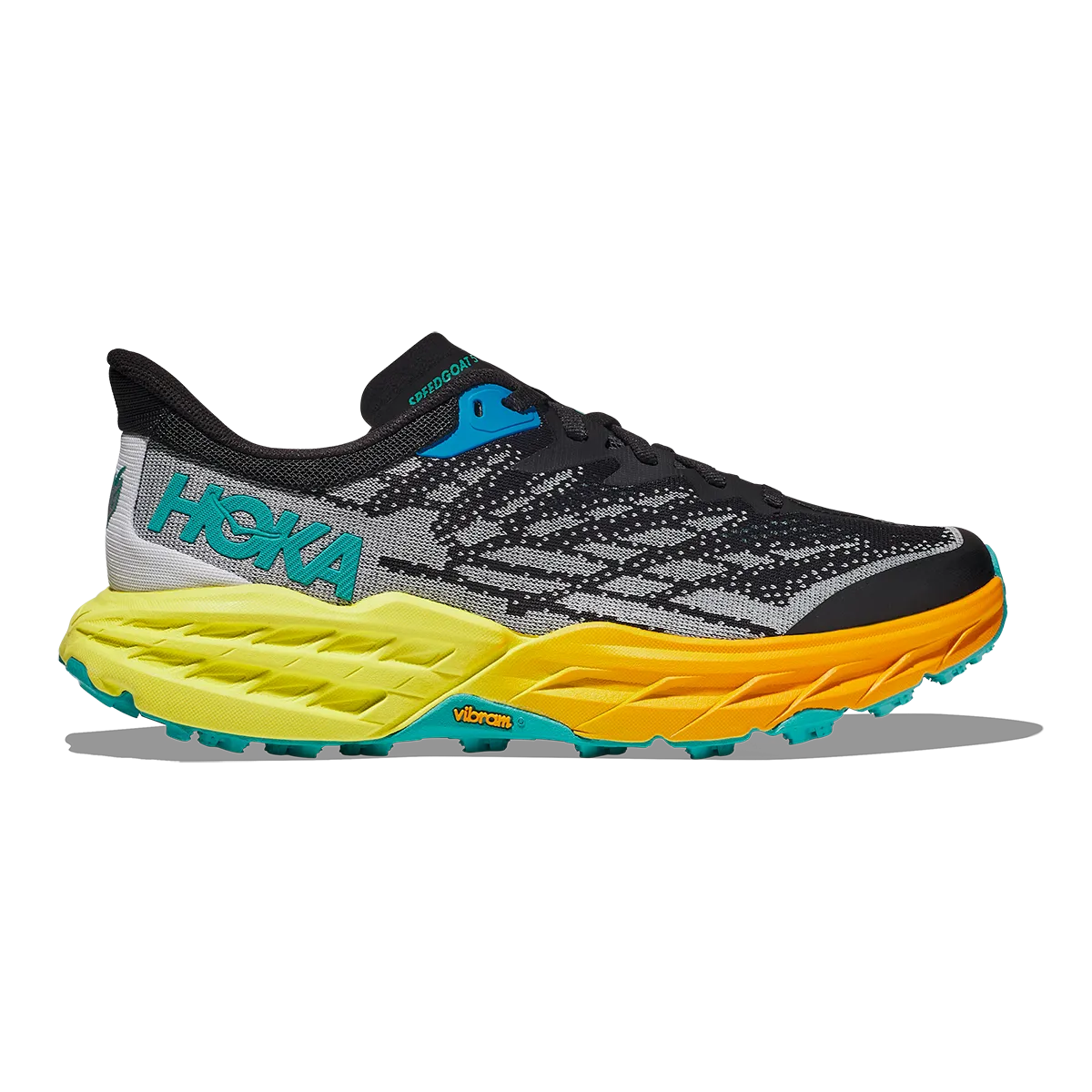 Hoka Speedgoat 5 - Black - Evening Primrose