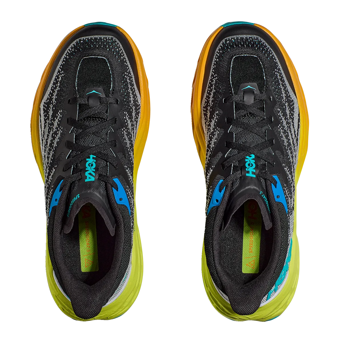 Hoka Speedgoat 5 - Black - Evening Primrose