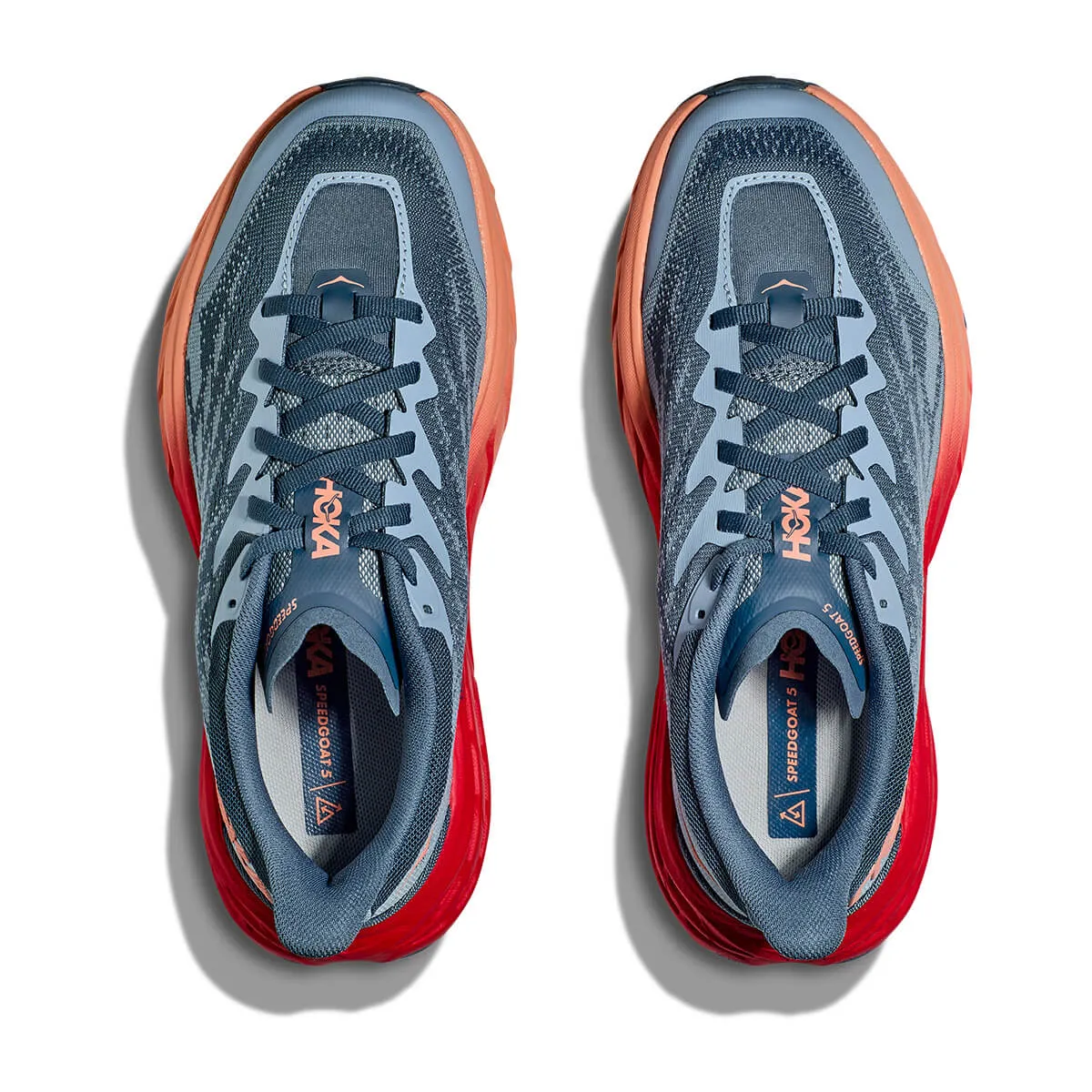 Hoka Speedgoat 5 Womens | Real Teal / Papaya