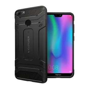 Rugged Black Back Cover Case for Honor 9N - Durable Protection & Stylish Design