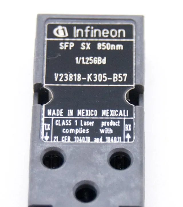 Infineon SFP Multimode 850nm Fibre Channel Transceiver with LC Connector PN:V23818-M305-B57